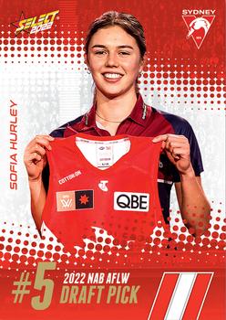 2022 Select AFLW Draft Picks #DP5 Sofia Hurley Front